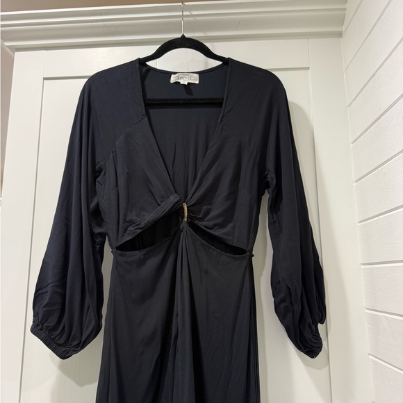 L*Space Colette Black Long Sleeve Dress - Picture 2 of 9